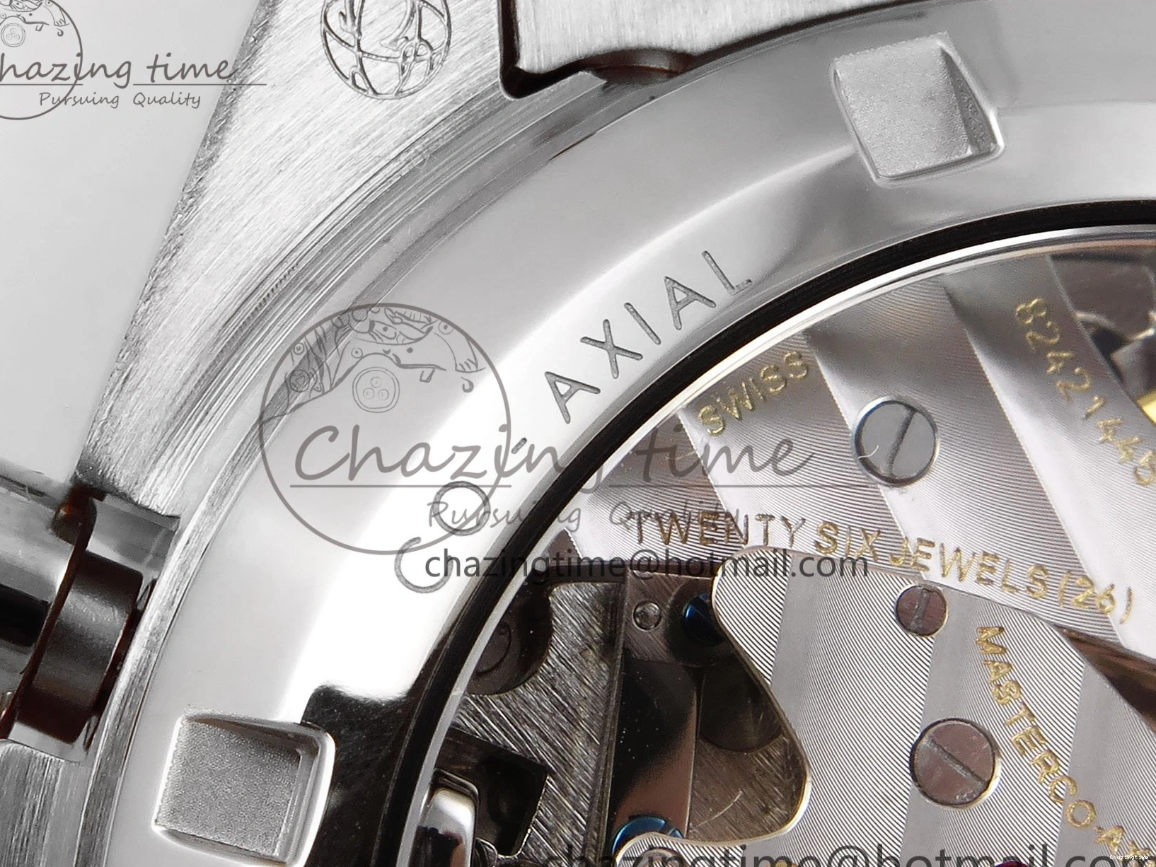 0302 Classic Speedmaster SS RMF Best Edition White Dial on SS Bracelet Lemania HW 7723